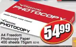 A5 Cash & Carry A4 Freedom Photocopy Paper offer