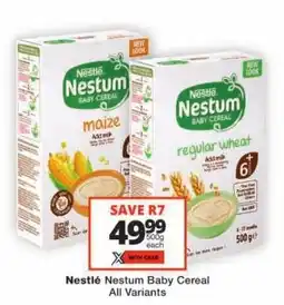Checkers Nestlé Nestum Baby Cereal offer