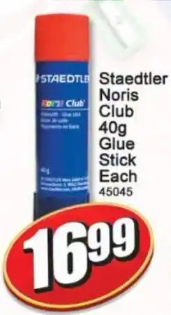 A5 Cash & Carry Staedtler Noris Club Glue Stick offer