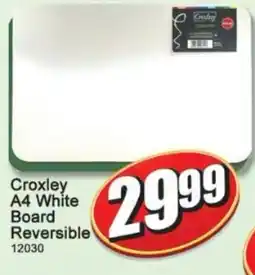 A5 Cash & Carry Croxley A4 White Board Reversible offer
