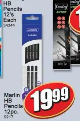 A5 Cash & Carry Marlin HB Pencils offer