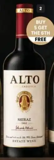 Makro’s liquor Alto Shiraz or Cabernet Sauvignon offer