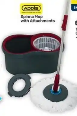 Pick n Pay Hypermarket Addis Spinna Mop with Attachments offer