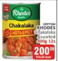 KitKat Cash and Carry Rhodes Chakalaka Assorted offer