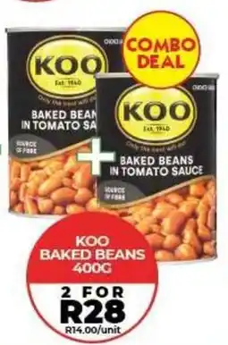 1UP KOO Baked Beans offer