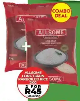 1UP ALLSOME LONG GRAIN PARBOILED RICE offer