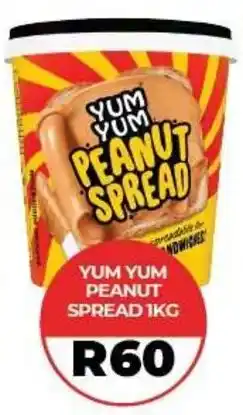 1UP Yum Yum Peanut Spread offer