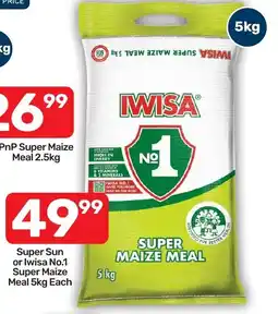Pick n Pay Iwisa Super Maize Meal offer
