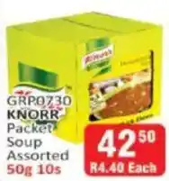 KitKat Cash and Carry Knorr Packet Soup Assorted offer