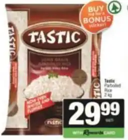 KwikSpar Tastic Parboiled Rice offer