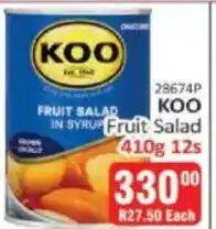 KitKat Cash and Carry Koo Fruit Salad offer