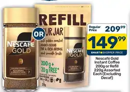 Pick n Pay Nescafe Gold Instant Coffee Assorted offer