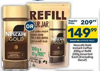 Pick n Pay Nescafe Gold Instant Coffee Assorted offer