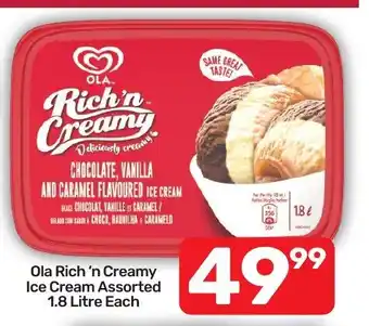 Pick n Pay Ola Rich 'n Creamy Ice Cream Assorted offer