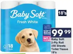 President Hyper Baby Soft 2-Ply Roll Toilet Tissue offer