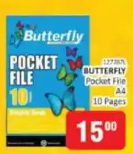 KitKat Cash and Carry Butterfly Pocket File offer