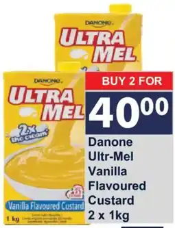 President Hyper Danone Ultr-Mel Vanilla Flavoured Custard offer