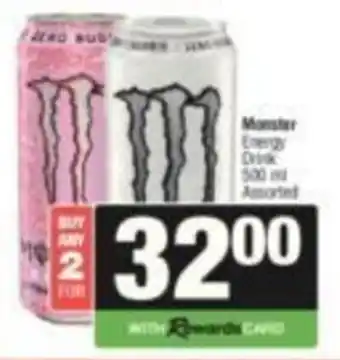 KwikSpar Monster Energy Drink Assorted offer