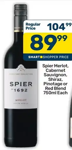 Pick n Pay Spier Merlot offer