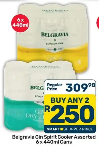 Belgravia Gin Spirit Cooler Assorted