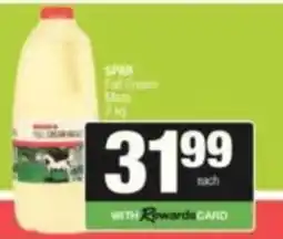 KwikSpar SPAR Full Cream Milk offer