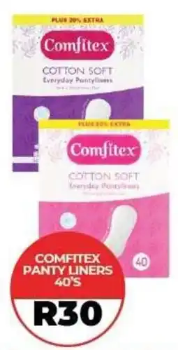 1UP Comfitex Cotton Soft Everyday Pantyliners offer