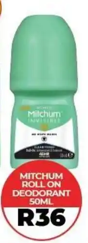 1UP Mitchum Roll On Deodorant offer