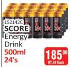 KitKat Cash and Carry SCORE Energy Drink offer