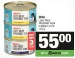 KwikSpar SPAR Light Meat Shredded Tuna offer