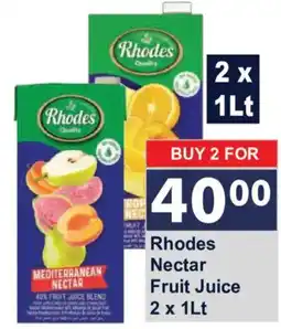 President Hyper Rhodes Nectar Fruit Juice offer