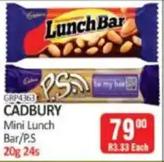 KitKat Cash and Carry CADBURY Mini Lunch Bar/PS offer