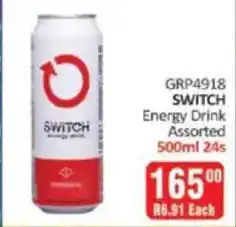 KitKat Cash and Carry SWITCH Energy Drink Assorted offer