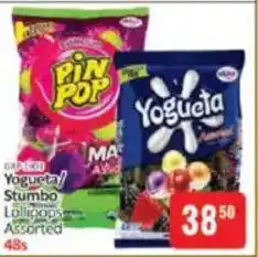 KitKat Cash and Carry Yogueta Stumbo Lollipops Assorted offer