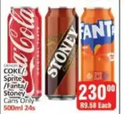 KitKat Cash and Carry Coca-Cola / Sprite / Fanta Cans Only offer