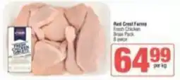 KwikSpar Red Crest Farms Fresh Chicken Breast Pack offer