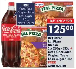 President Hyper Dr Oetker Ital Pizza Classic offer