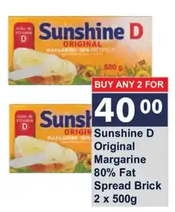 President Hyper Sunshine D Original Margarine offer