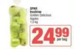KwikSpar SPAR Freshline Golden Delicious Apples offer