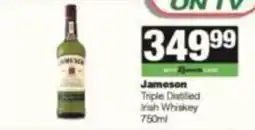 KwikSpar Jameson Triple Distilled Irish Whiskey offer