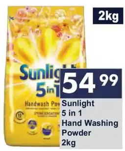 President Hyper Sunlight 5 in 1 Hand Washing Powder offer