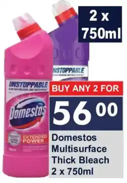 President Hyper Domestos Multisurface Thick Bleach offer