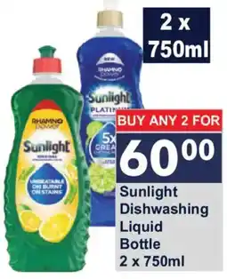 President Hyper Sunlight Dishwashing Liquid Bottle offer