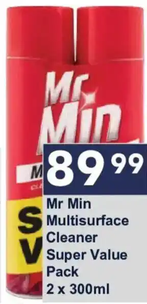 President Hyper Mr Min Multisurface Cleaner offer