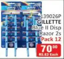 KitKat Cash and Carry GILLETTE Blue II Disp Razor offer