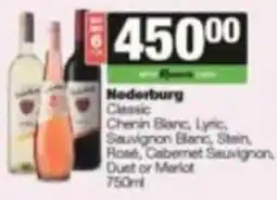 KwikSpar Nederburg Classic offer