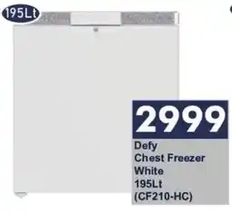 President Hyper Defy Chest Freezer White offer