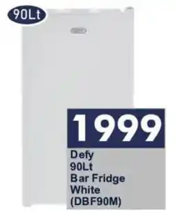 President Hyper Defy 90Lt Bar Fridge White offer