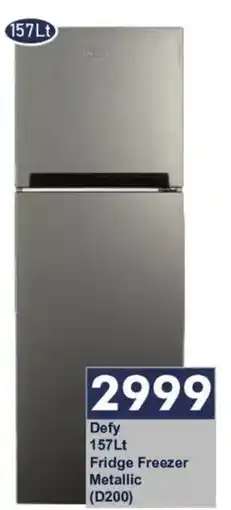 President Hyper Defy 157Lt Fridge Freezer Metallic offer