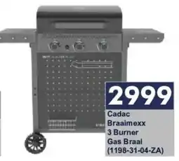 President Hyper Cadac Braaimexx 3 Burner Gas Braai offer