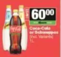 KwikSpar Coca-Cola or Schweppes offer